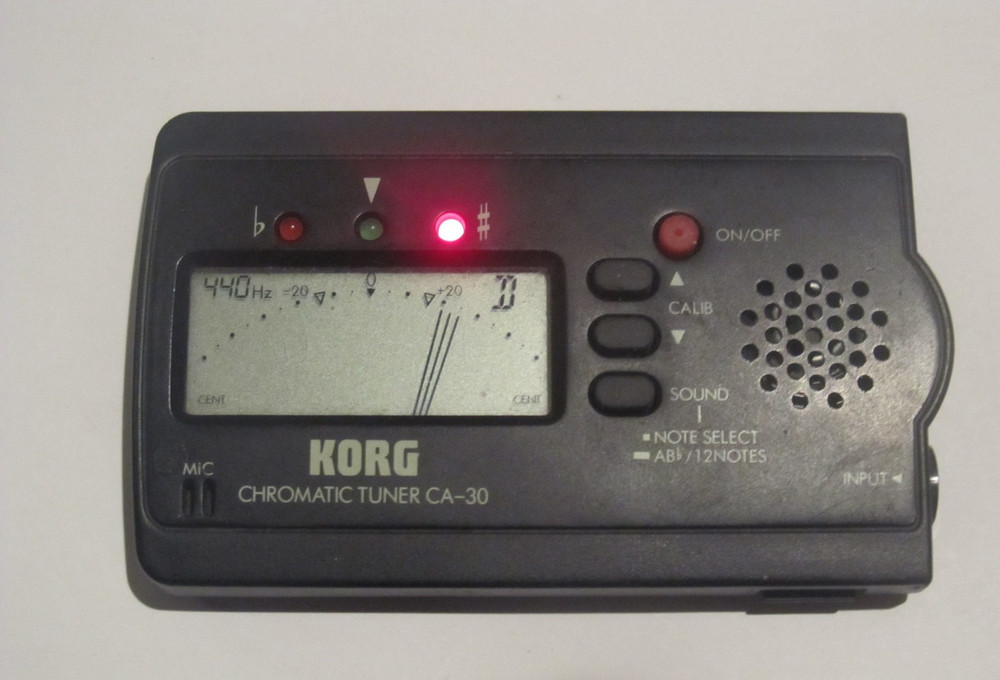 Korg Chromatic Tuner Ca-30 Guitar