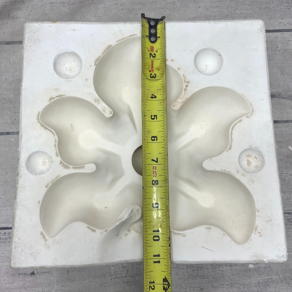 Unbranded Ceramic Casting Mold Leaf Design
