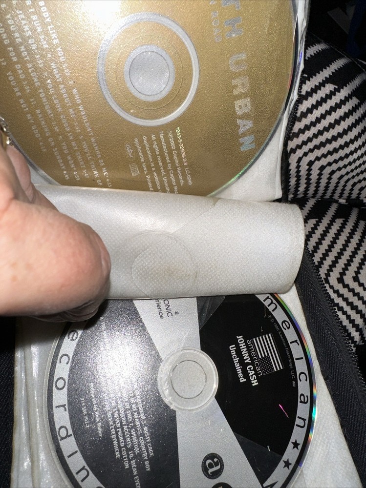 CD Projects CD DVD Case Carrying Case With 15 CDs Lot Inside. Mixed Genres