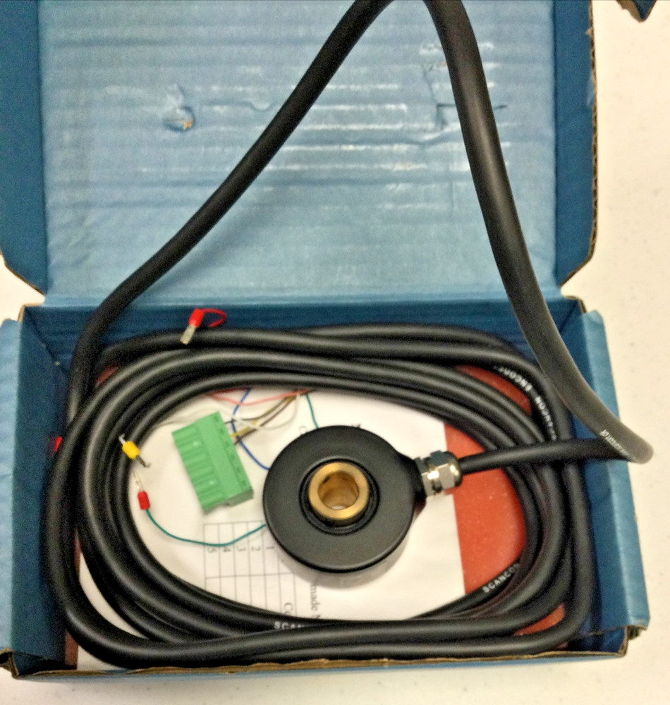 NEW, SCANCON ENCODER DENMARK TYPE 2RHI-100-D-4M-S, 4.5-30VDC, FREE SHIPPING