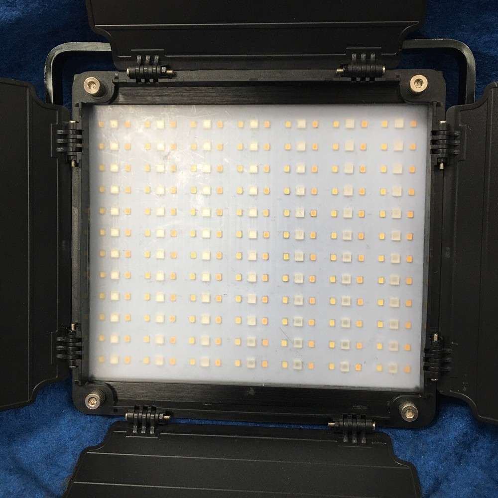 GVM 800D-RGB LED Studio Video Light W/ power adapter