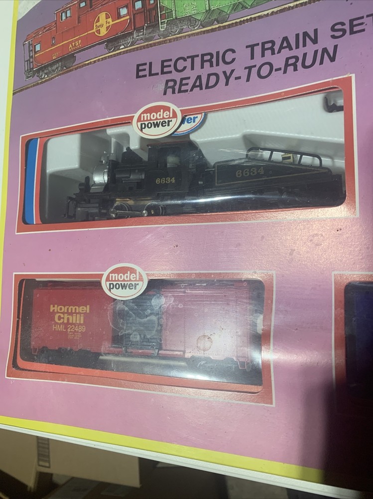 Model Power Midnight Express HO Train Set Model 1065 - NIB Hormel Spam