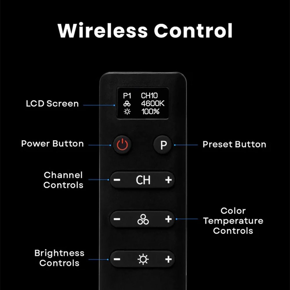 Lume Cube Studio Panel LED 2-Light Kit with Barndoors and Stand
