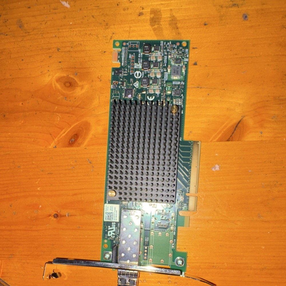 LSI PCIe RAID Controller Card with Heatsink High-Performance Disk Management