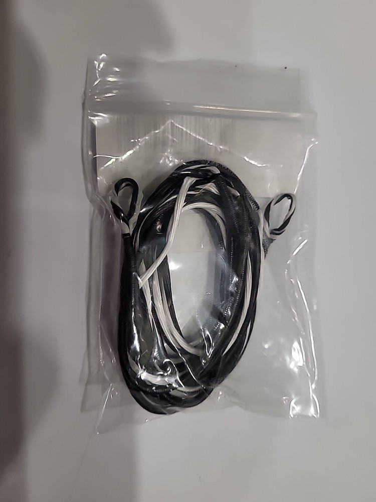 Genesis Bow String Black/White #BG11490