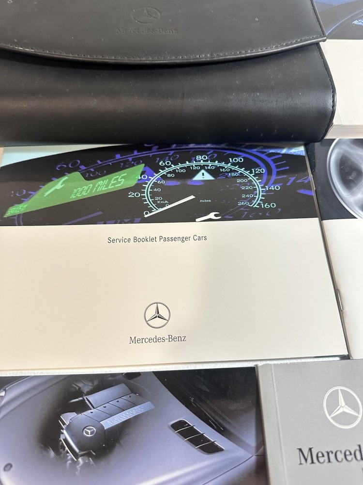 2003 Mercedes-Benz CLK-Class Owners Manuals Set