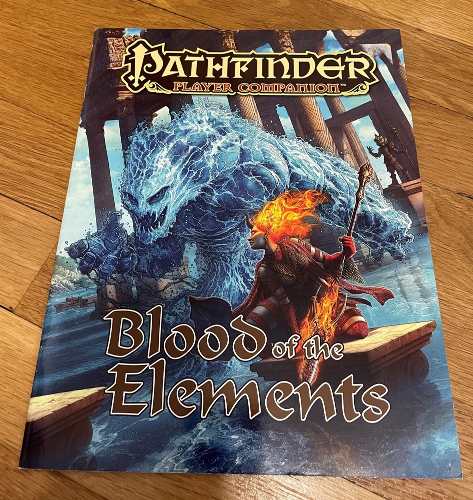 Pathfinder RPG: Blood of the Elements D20 D&D 3.5