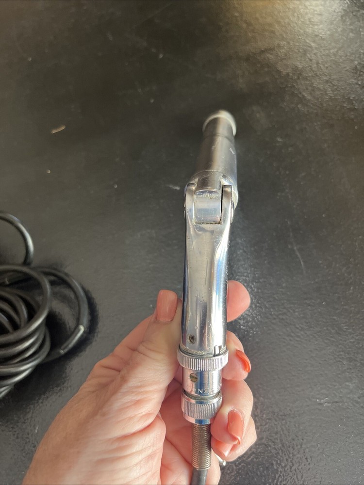 Vintage Electro Voice Slim air Microphone Working