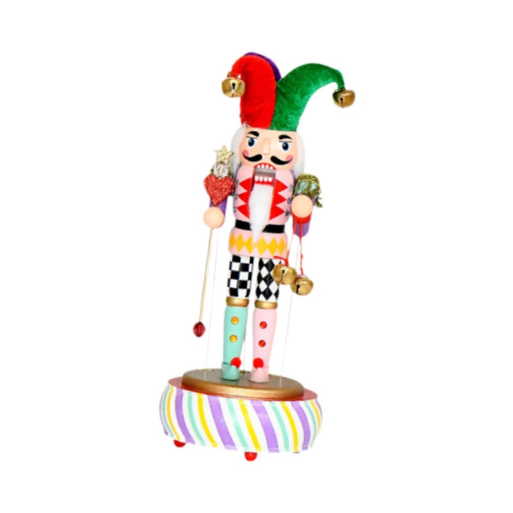 Clown Dancer Nutcracker Moving His Arms Unique Creative Nutcracker with Music