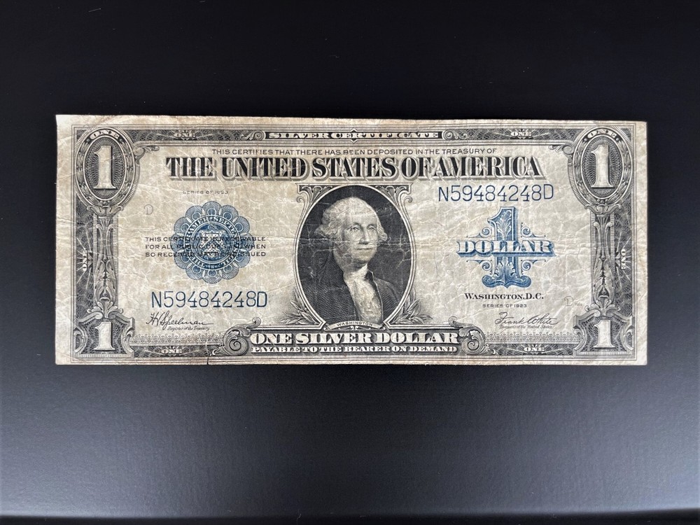 1923 $1 -SILVER CERTIFICATE “HORSE BLANKET” - LARGE NOTE