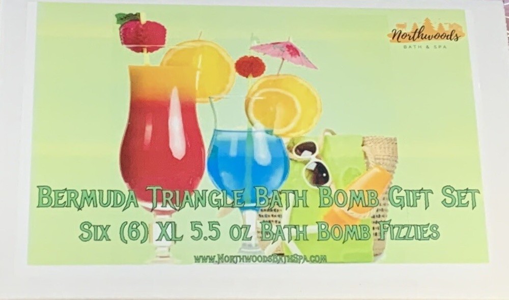 Bermuda Triangle 6-pack Bath Bomb Gift Set