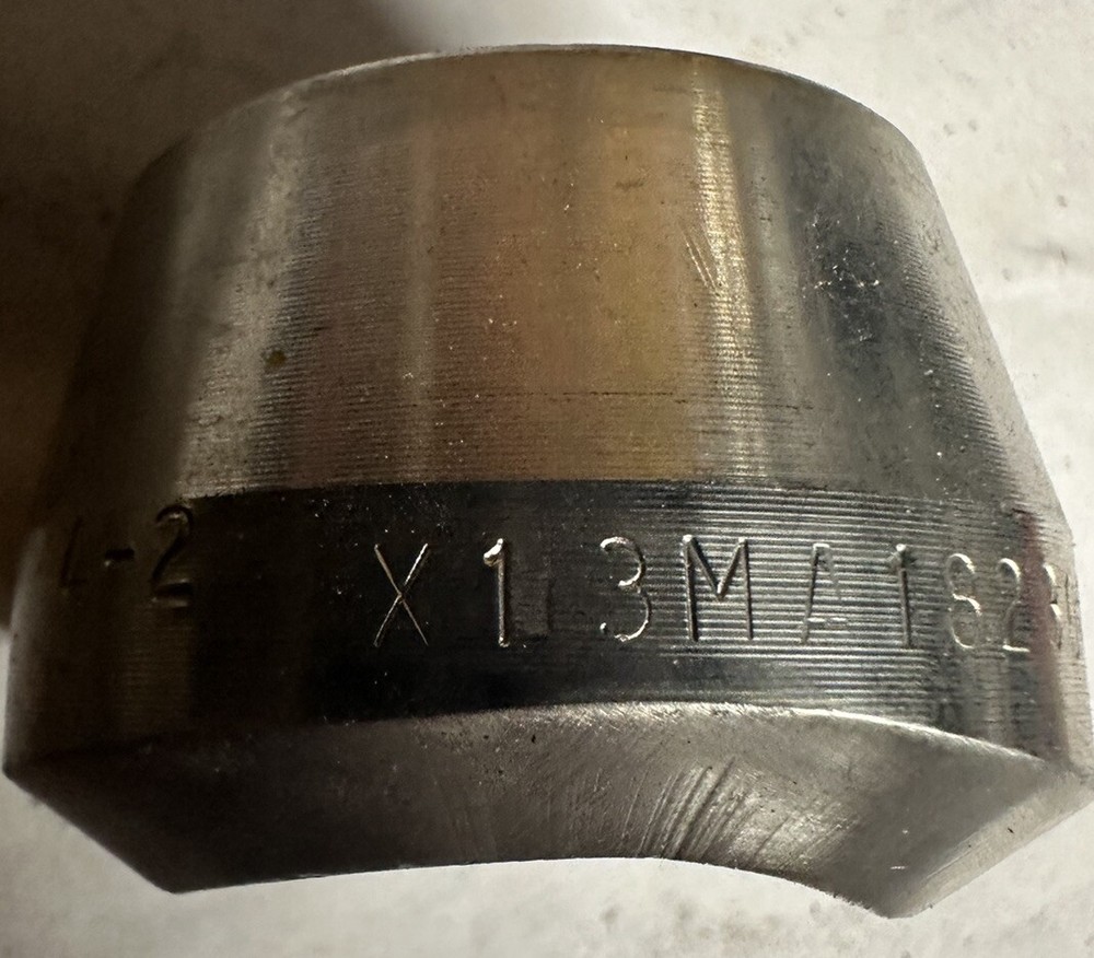 2X1” SS IN Line Weld Tap 1” Pipe Threds