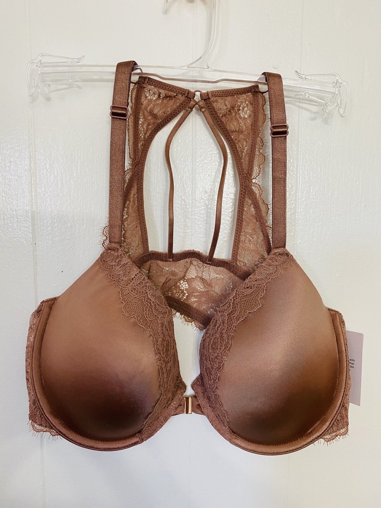 Auden 38C Mauve Racerback Underwire Lightly Lined Bra NWT Lace