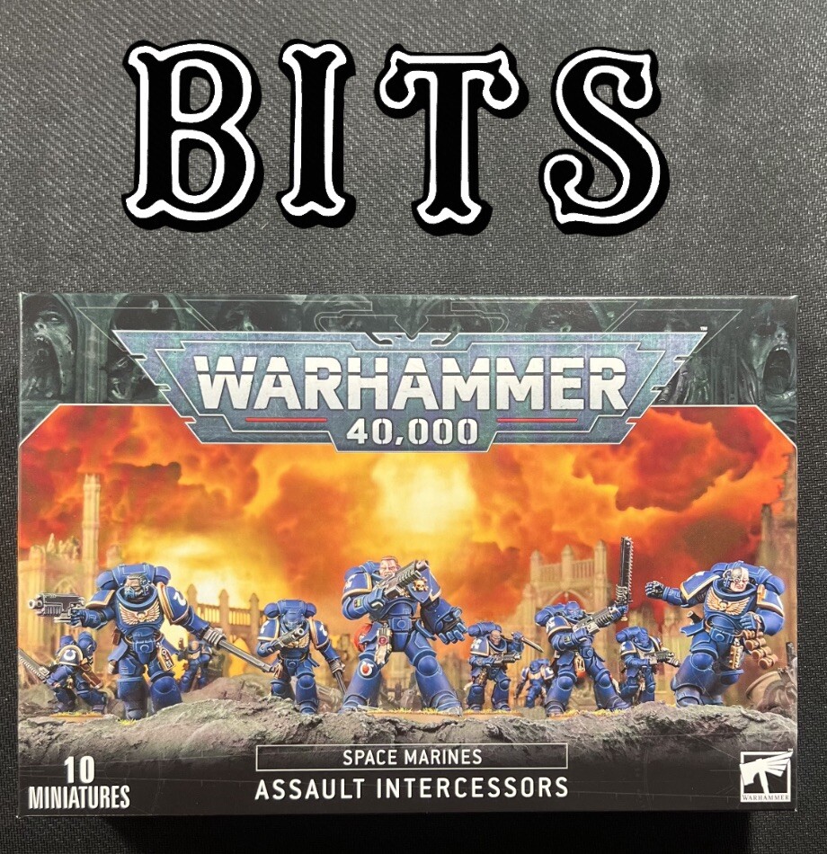 Warhammer 40k Space Marines Primaris Assault Intercessors Squad Bits Bitz 40,000