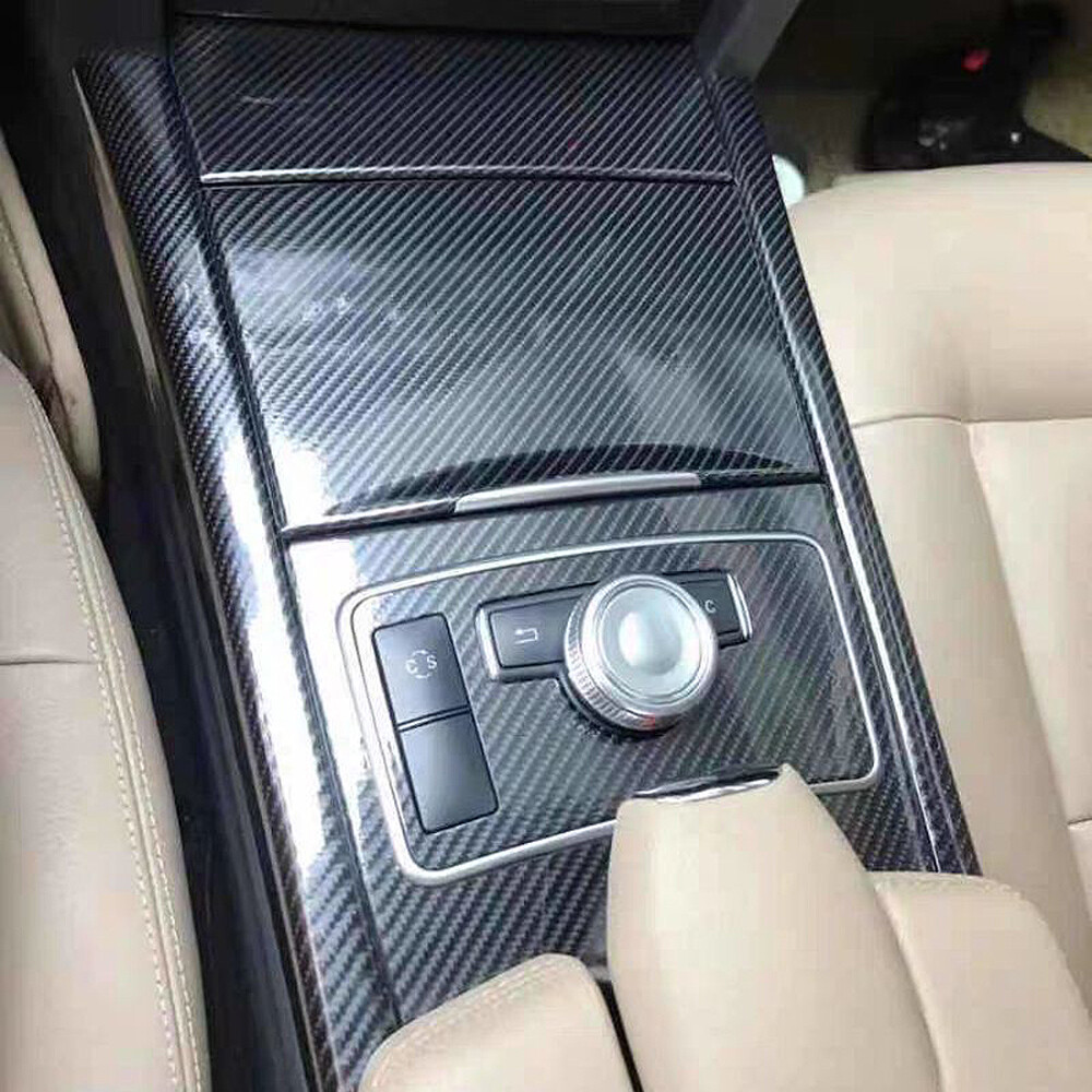 For Benz E-Class W212 2009-2013 Carbon Fiber Pattern Interior DIY Trim Decals
