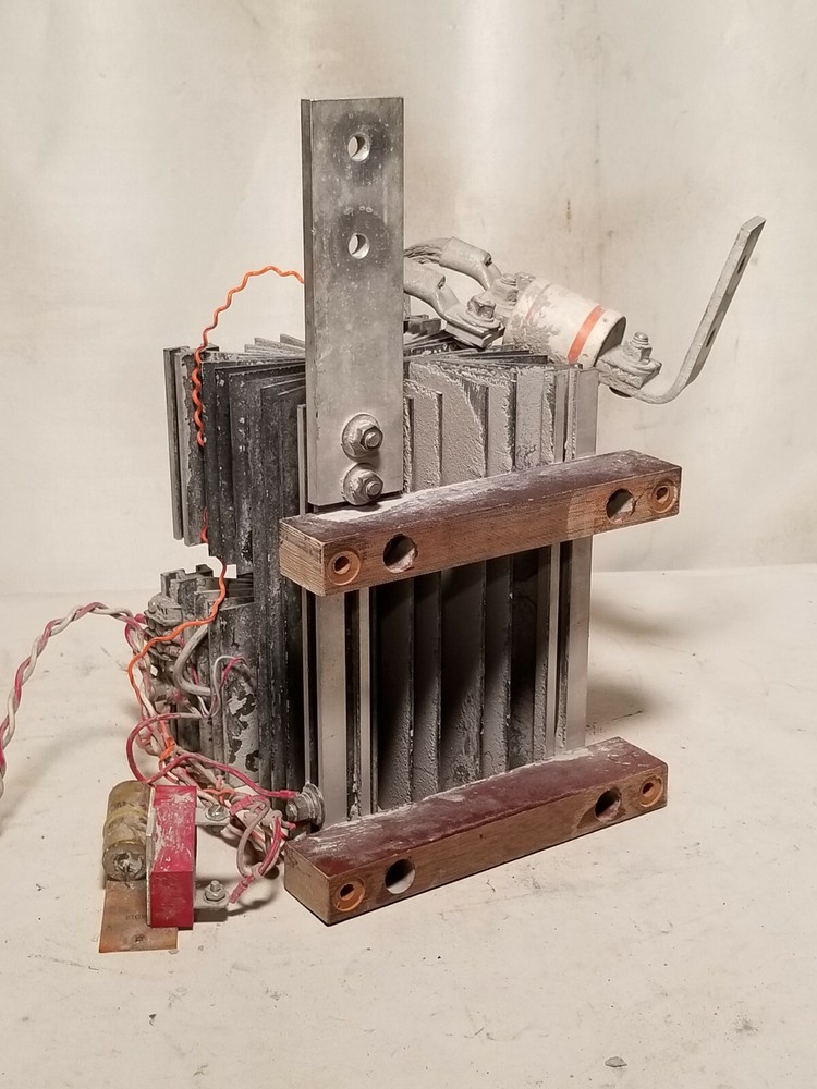 Custom electrocleaning units, DC polarities, low current density, Monel fins