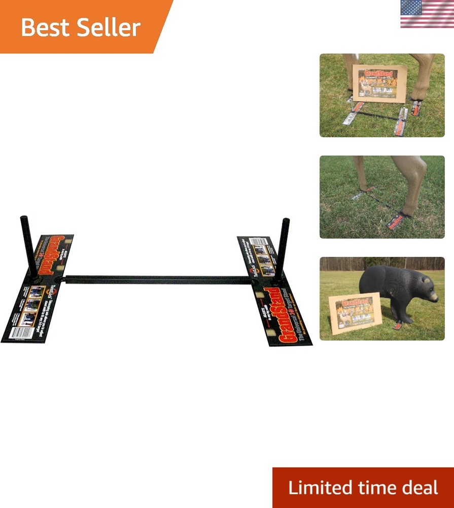 Universal Adjustable 3D Archery Target Stand - Compact and Portable Solution