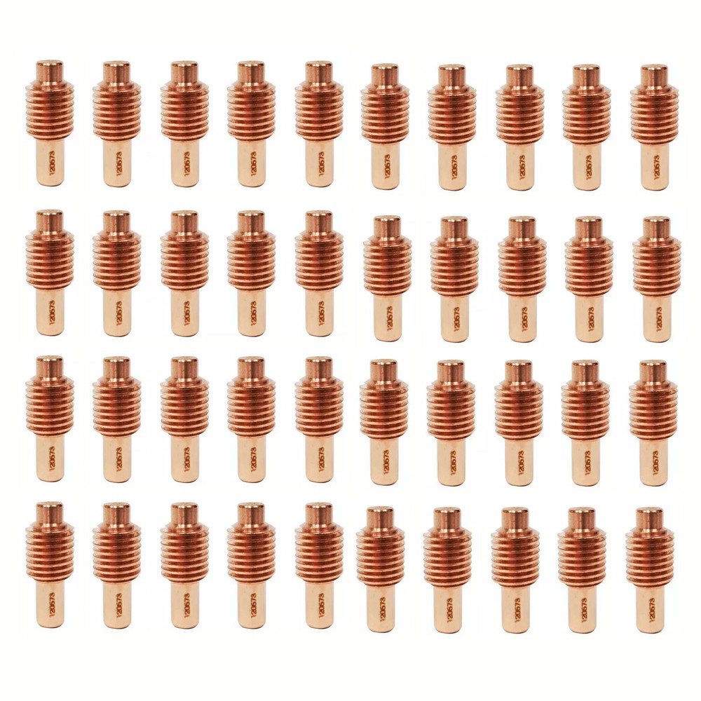 10 40pcs 120573 Plasma Cutter electrode For Hypertherm Powermax600 Torch