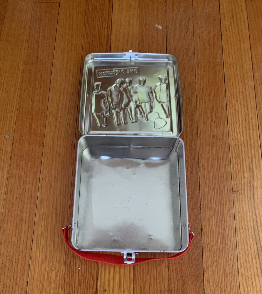One Direction Metal Lunch Box / Sandwich Box; RARE / Vintage