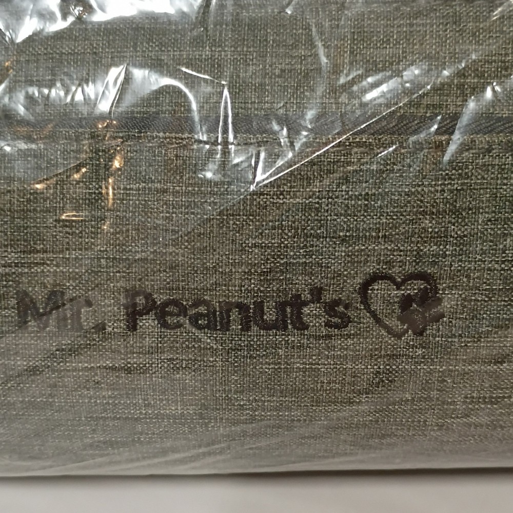 Mr. Peanut's Airline Approved Pet Carrier Small Fabric Gray