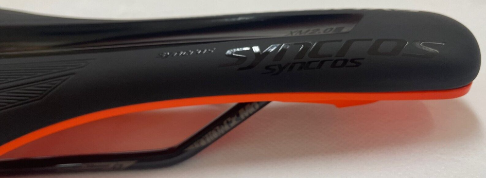 Syncros XM2.0 Saddle ERGOPTIMIZED Orange/Black