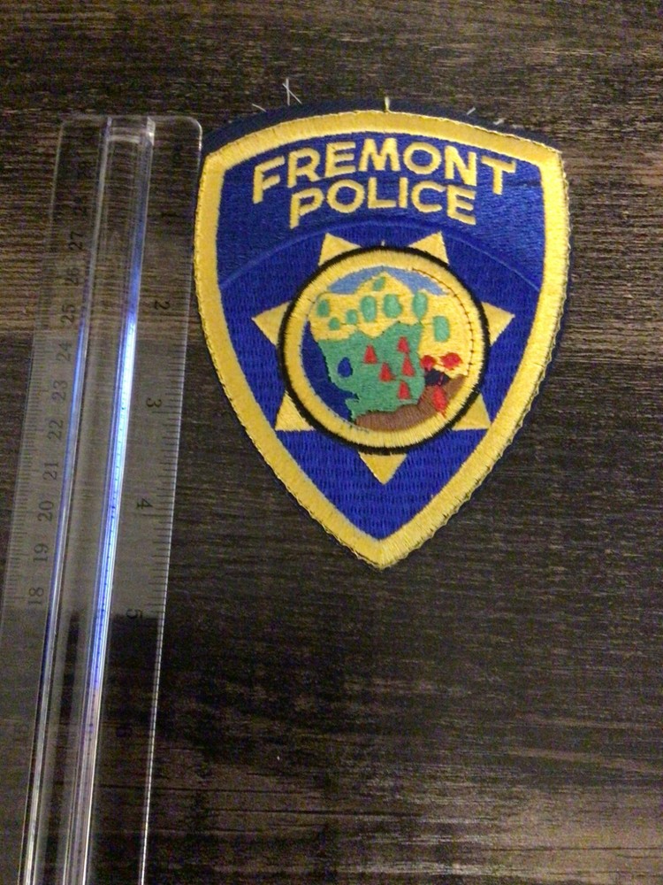Freemont California Police Patch