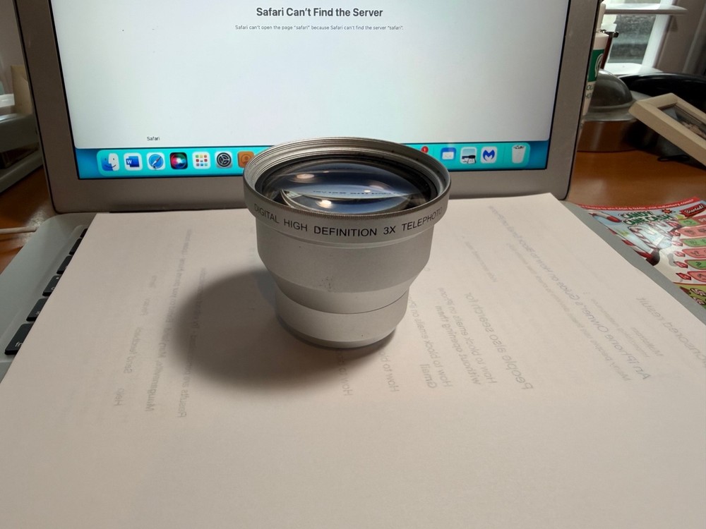 DIGITAL CONCEPTS TELEPHOTO LENS HIGH DEFINATION 3X LENS