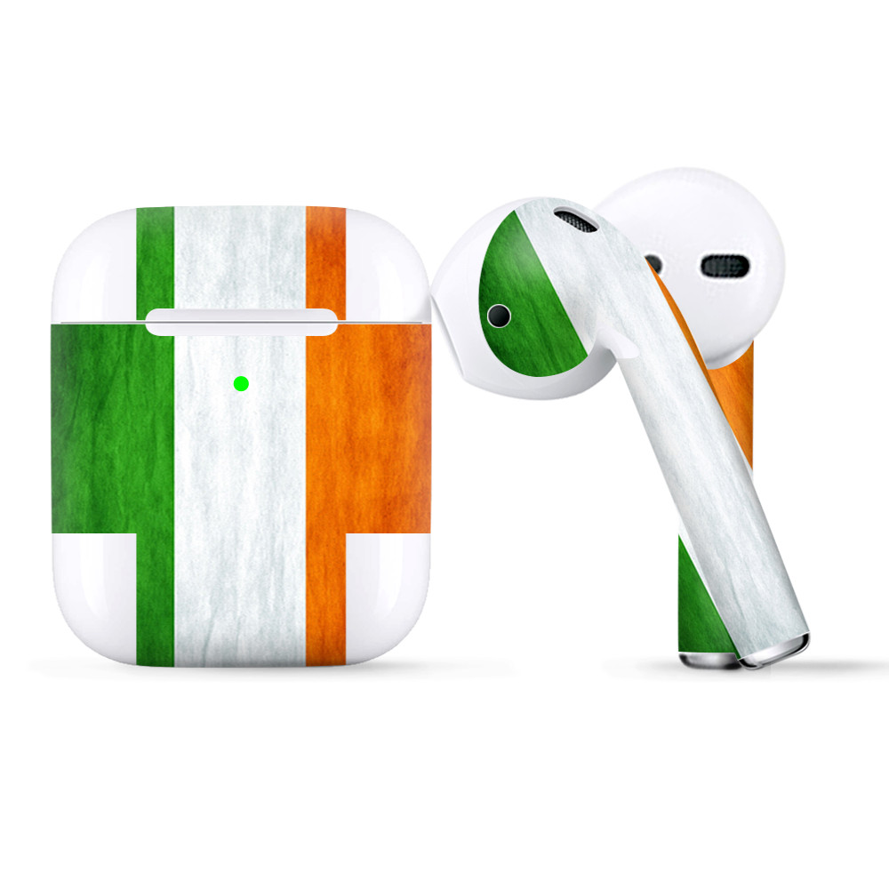 Skins Wraps compatible for Apple Airpods  Irish Pride