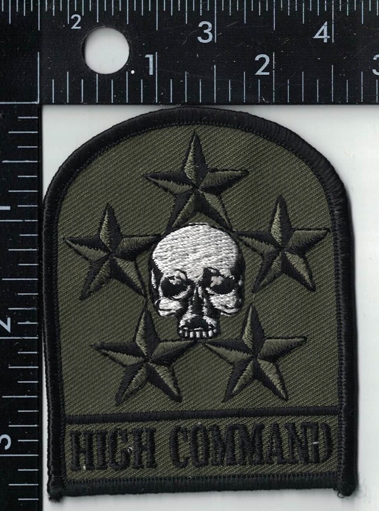 High Command Military Patch