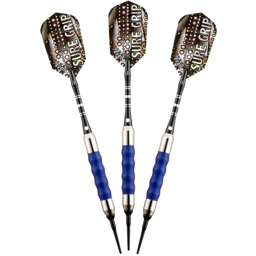 Viper Sure Grip Soft Tip Darts - Dartboard Game Accessory - Blue - 18 Grams