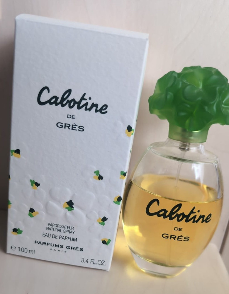 Cabotine de Gres Eau de Parfum Glass Bottle with Box