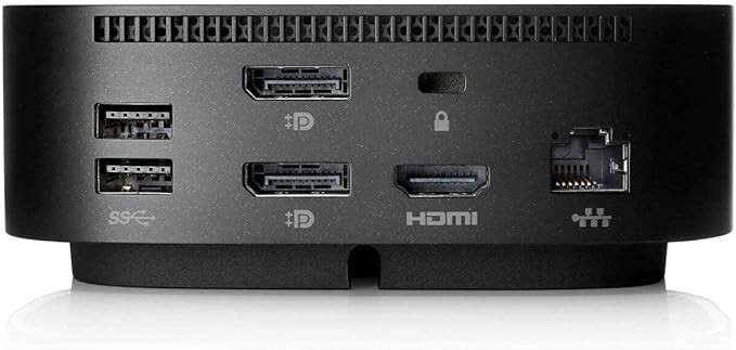 HP USB-C Dock G5-11-in-1 Adapter for Both USB-C and Thunderbolt-Enabled Laptops
