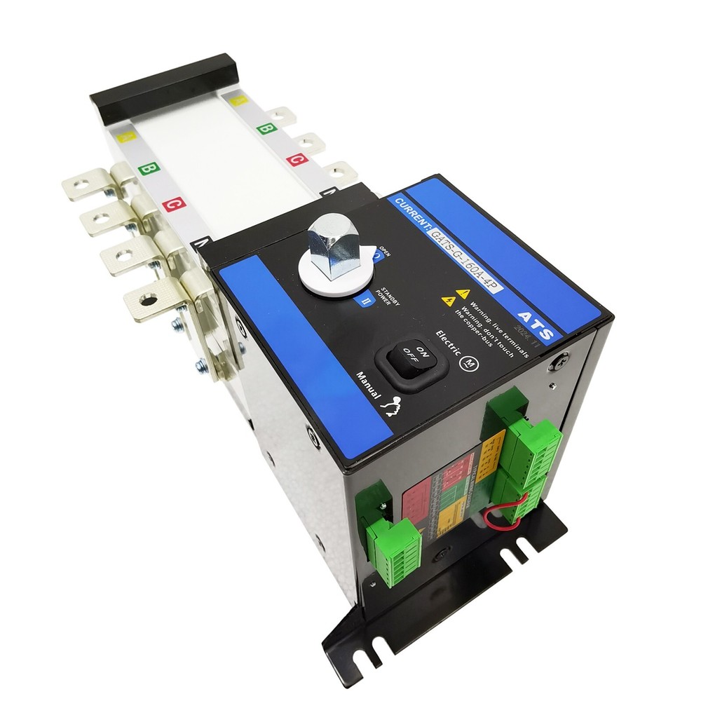 4P 160A ATS Dual Power Automatic Transfer Switch for Diesel Generator