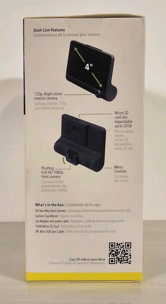Scosche Full HD Two Way Dash sealed**