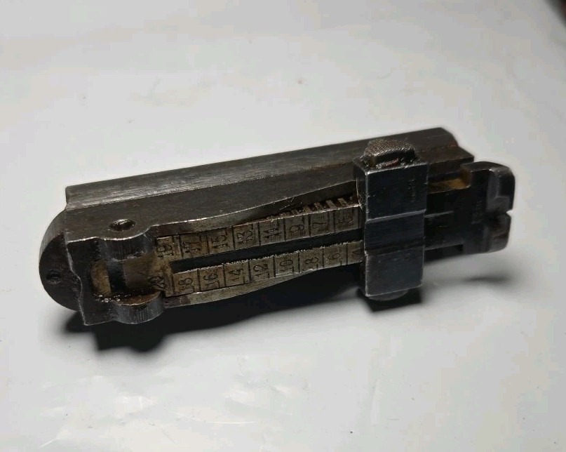 Mauser Rifle Rear Sight Base