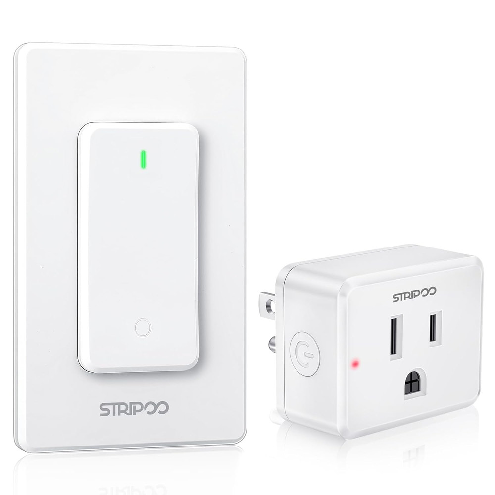 Garbage Disposal Wireless Switch, Buckle Design & Removable Remote Control Outle