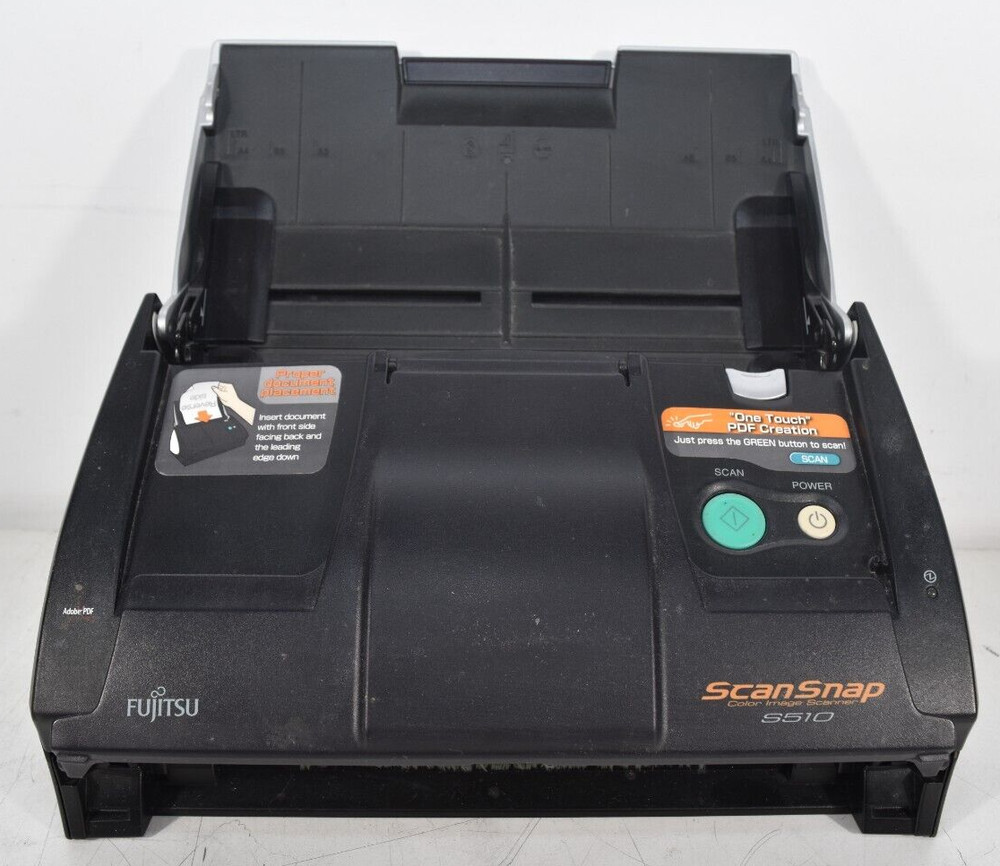 Fujitsu ScanSnap S510 Color Duplex USB Scanner