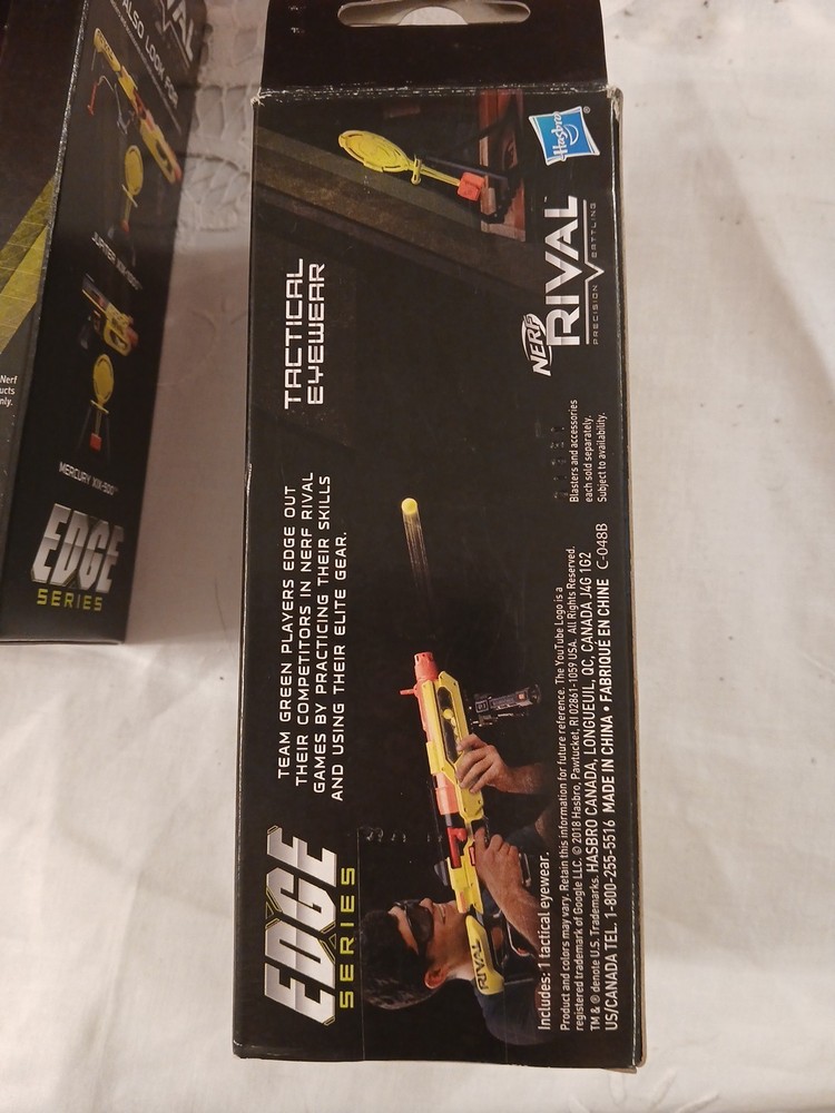 Nerf Rival Edge Series Tactical Eyewear 2-PACK 🕶 Precision Battling Hasbro