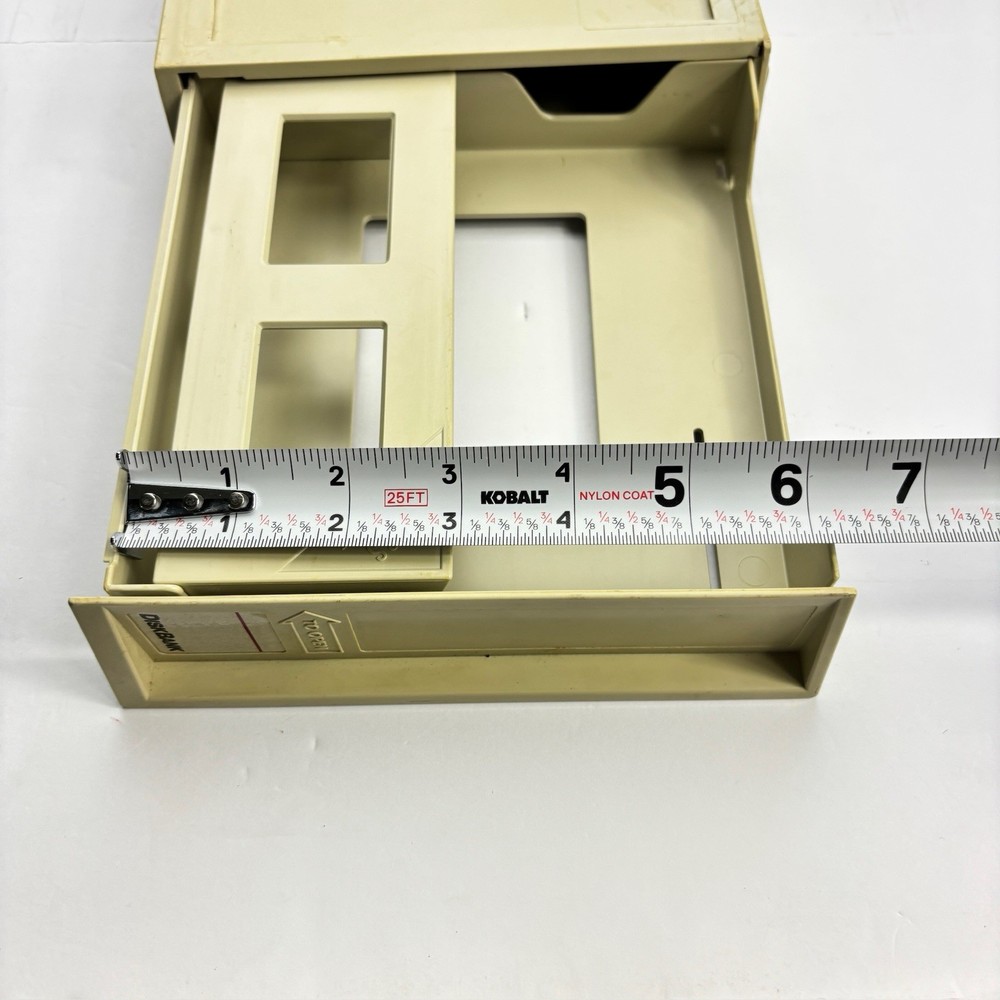 VTG DISKBANK 2 Floppy disk 5.25 Storage Detachable Customizable Case Stackable