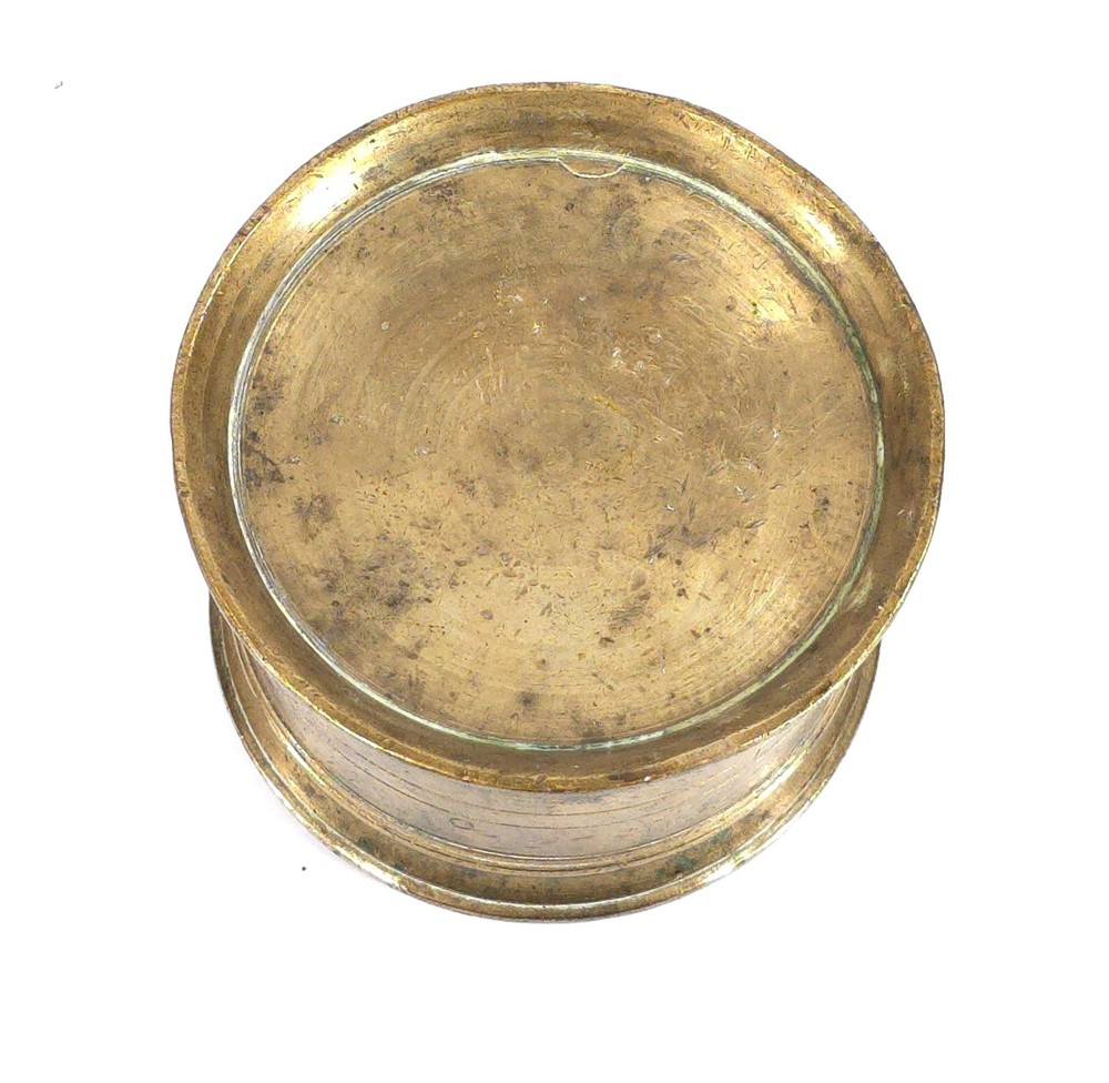 Antique Bronze Brass Pounce Pot