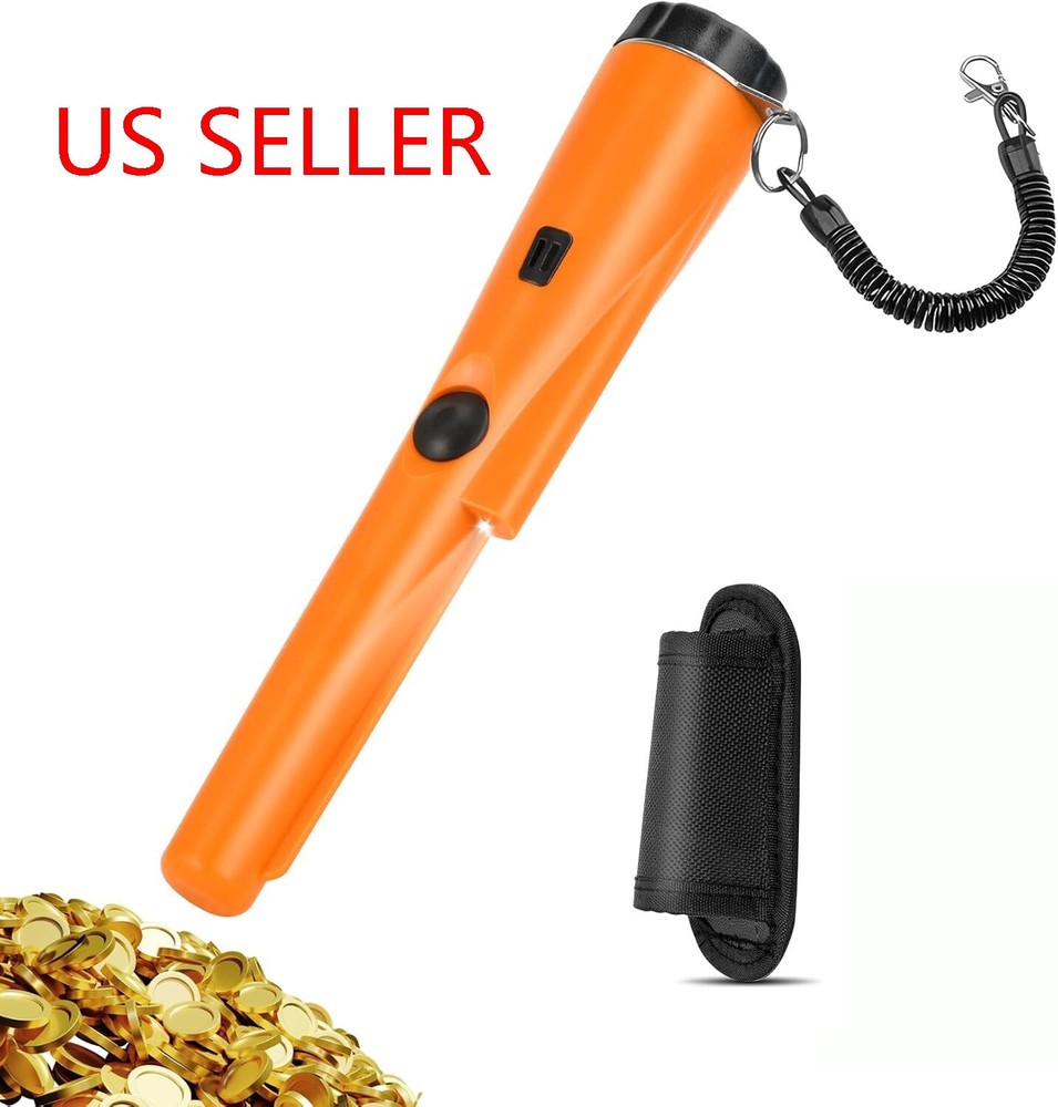 Metal Detector HandHeld Pro Pinpointer Pointer Probe Waterproof Sensitive Tester