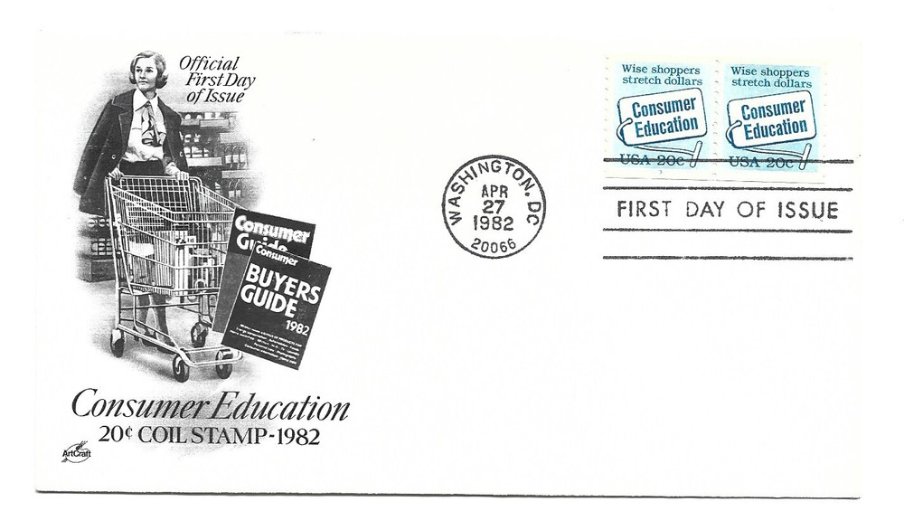 2005  Consumer Education coil pair ArtCraft FDC