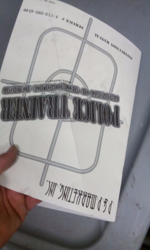 police trainer arcade manual