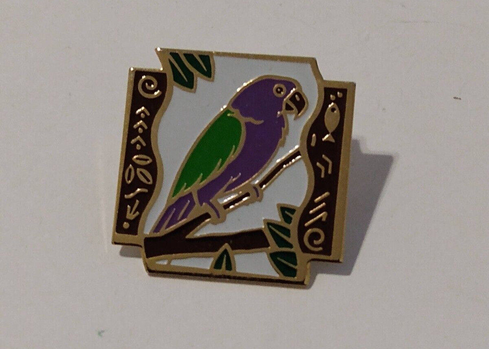 PARROT Bird Multicolor Shopko Tack Lapel Pin