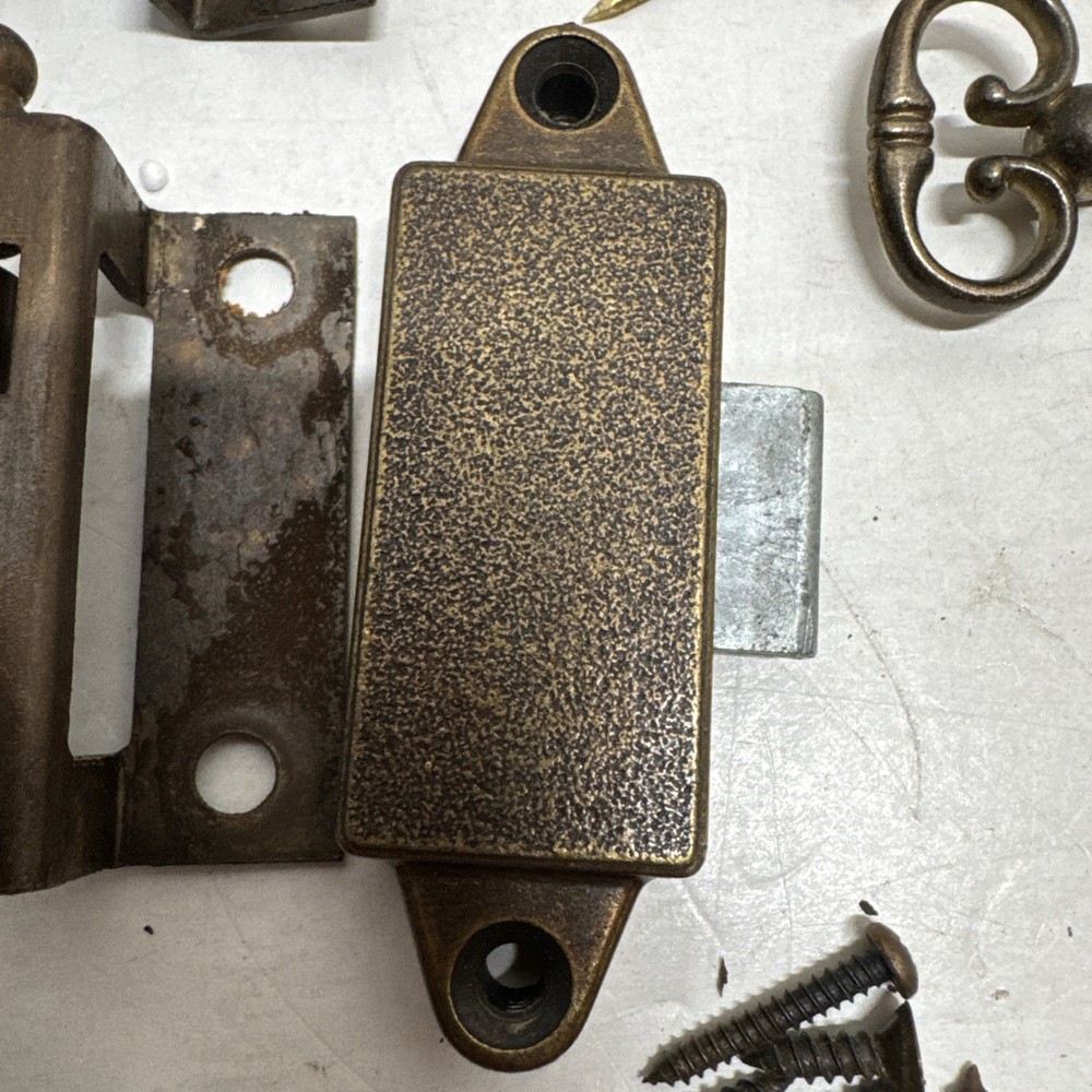 Ridgeway GRANDFATHER CLOCK VINTAGE HARDWARE SET key hinges lock