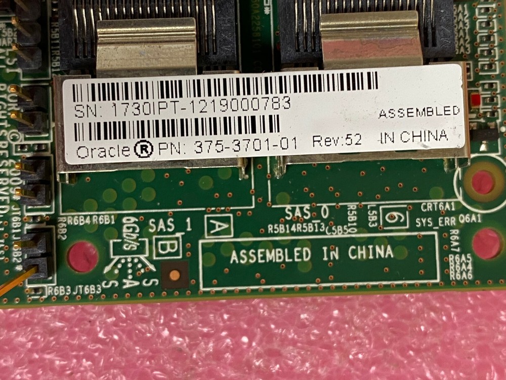 Sun Oracle LSI 375-3701-01