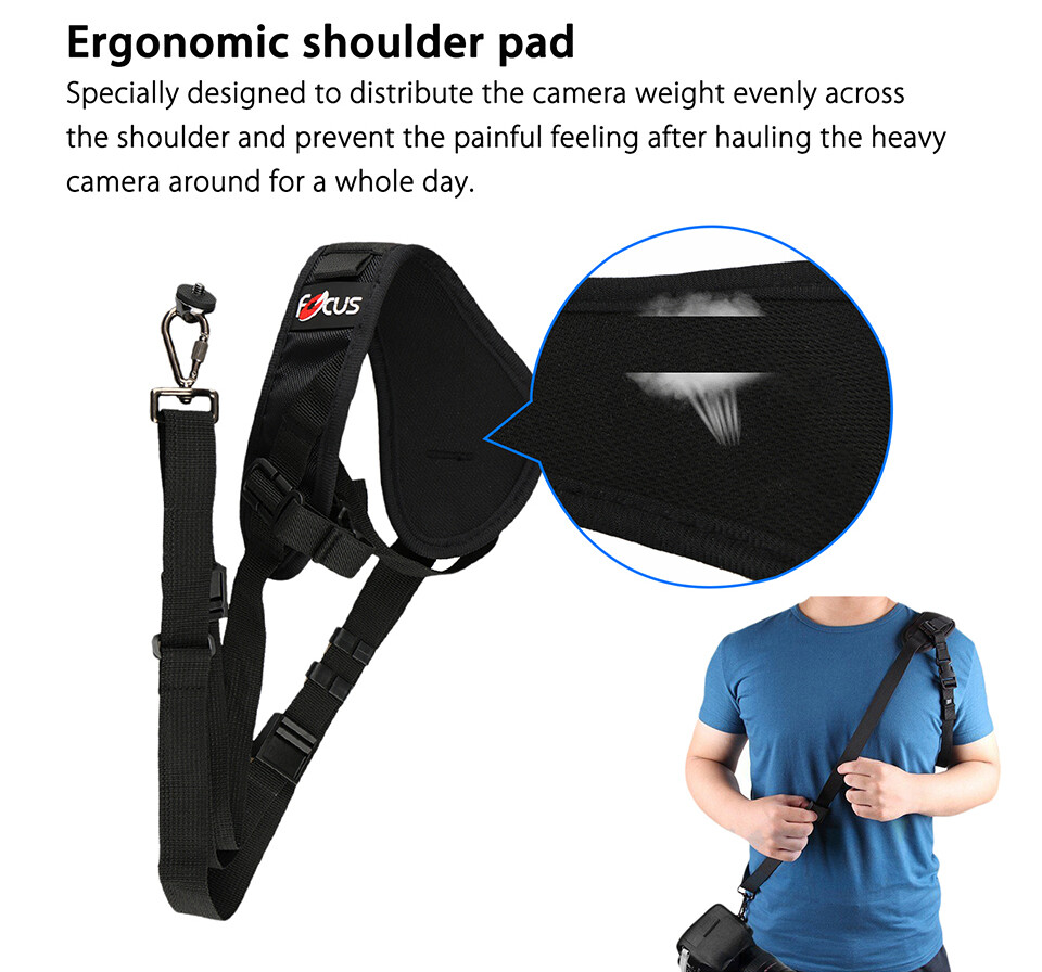Quick Sling Ergo Neck Strap Safety Tether Olympus E-5 E-10 E-20 E-30 E-520 E-620
