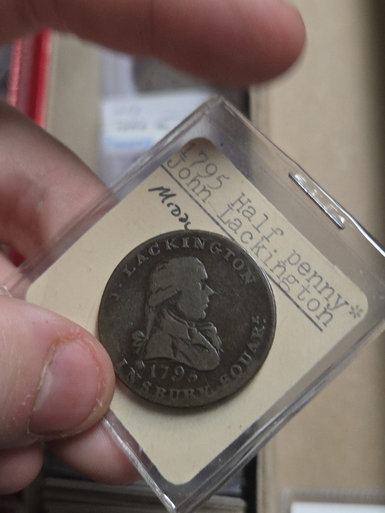United Kingdom - 1795 ½ Penny Middlesex - Lackington’s