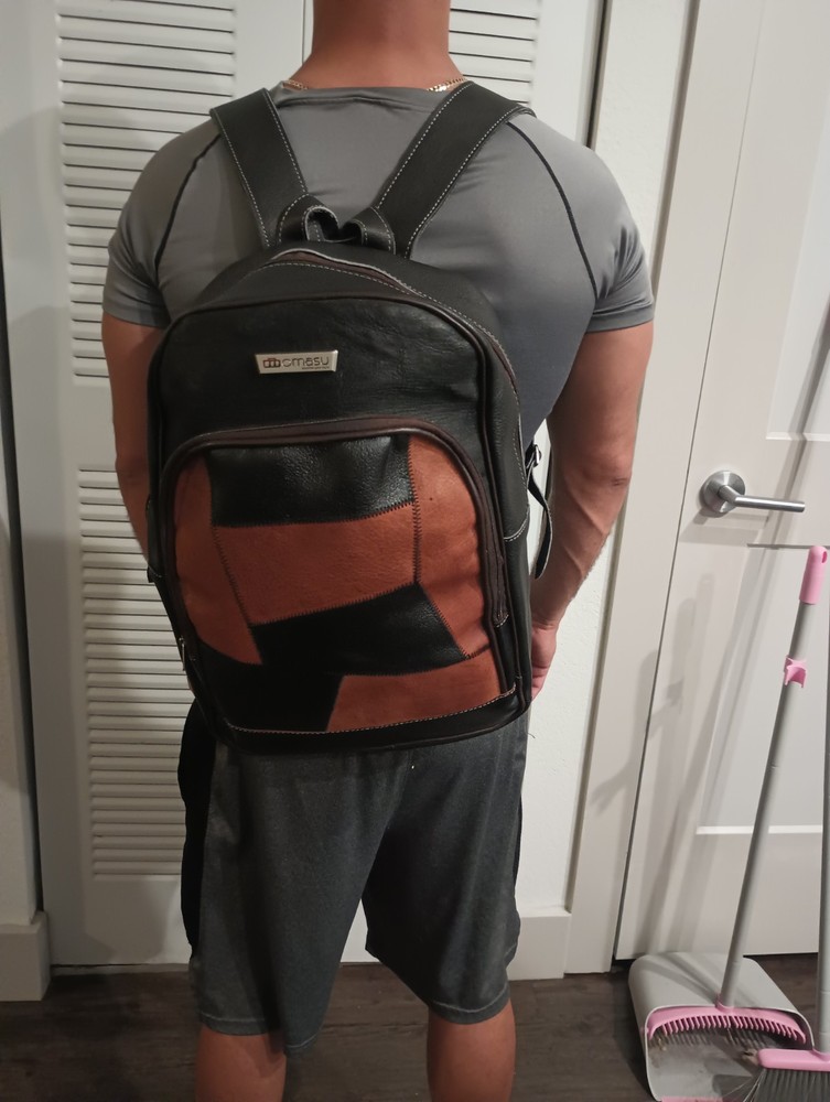 good quality leather backpack