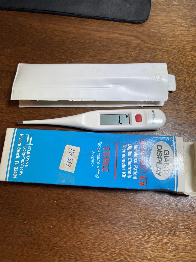 SYSTEM 101 GIANT DISPLAY DIGITAL THERMOMETER - NEW (5A)